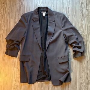 Purple Gray Blazer